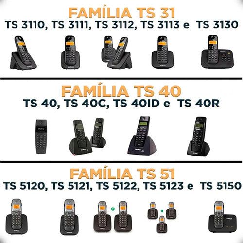 BATERIA ORIGINAL INTELBRAS PARA TELEFONE SEM FIO 2,4v 600mah