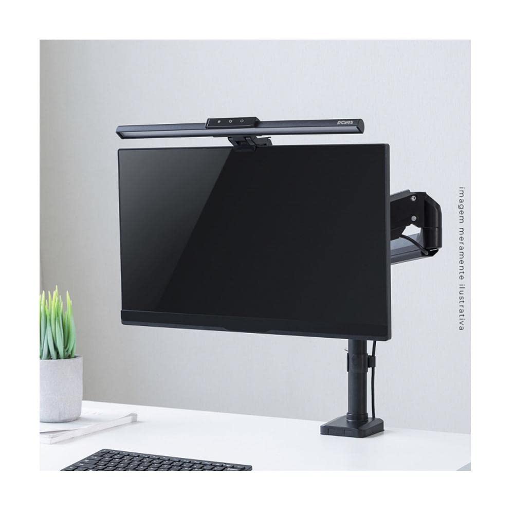 LUMINARIA BARRA DE LED PCYES TOUCH MICRO-USB 45CM 5 TEMPERATURAS BLACK PIANO | PLMLCB01