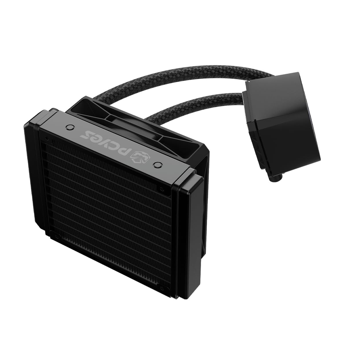 WATER COOLER PCYES TUNDRA BLACK VULCAN ARGB 120MM - WCTBK120