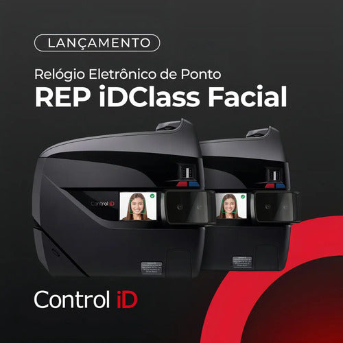 Relógio de Ponto Control ID REP iDClass Facial