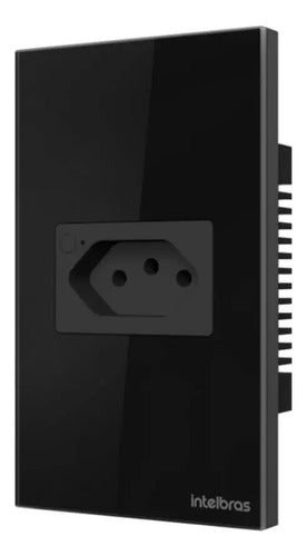 Tomada Inteligente Wi-Fi ETS 1001 Preto