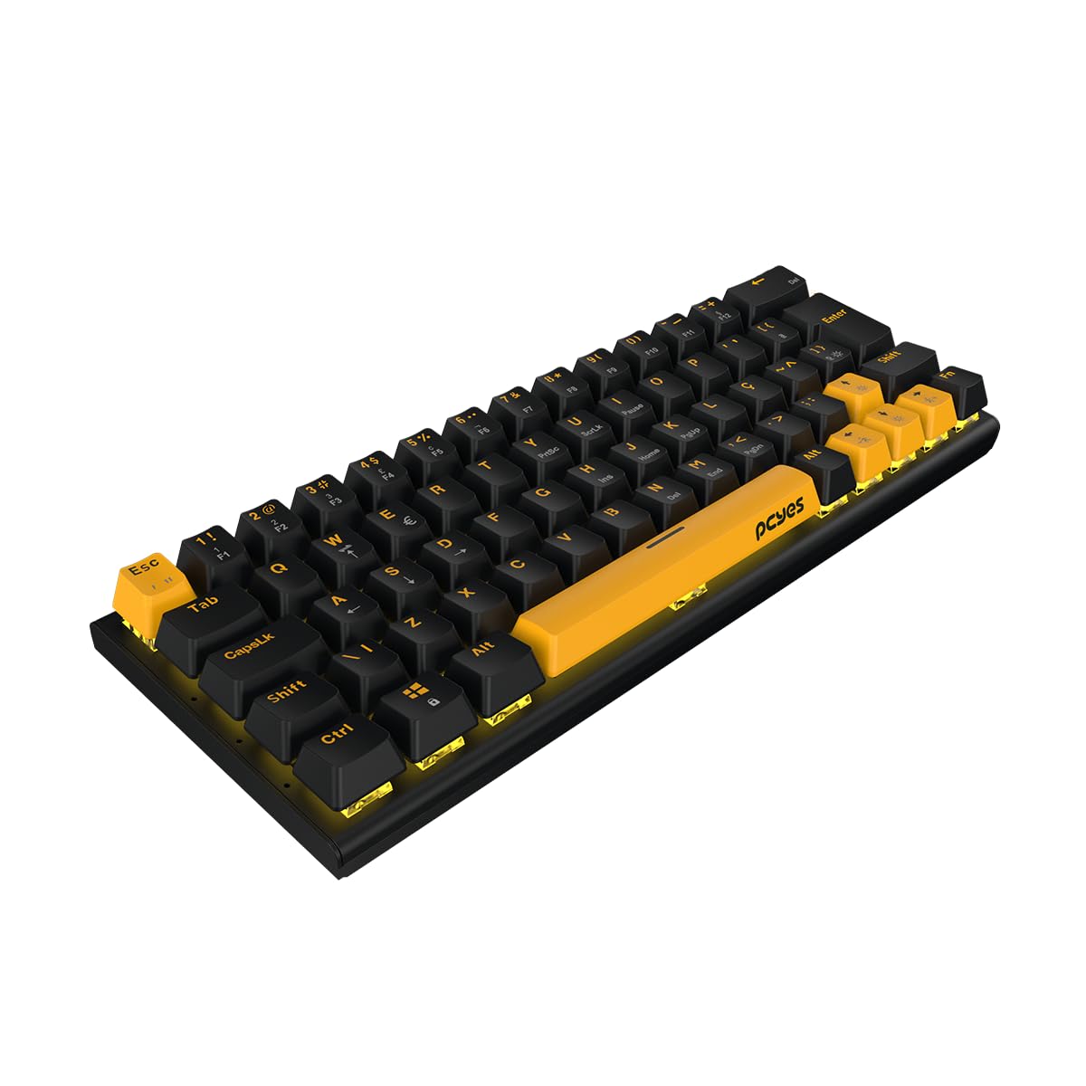 TECLADO MECANICO 60% PCYES KUROMORI - VOYAGER EDITION - SWITCH BLUE - KMVY60BL