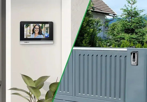 Video Porteiro Residencial IP Wi-FI MVW 7070+