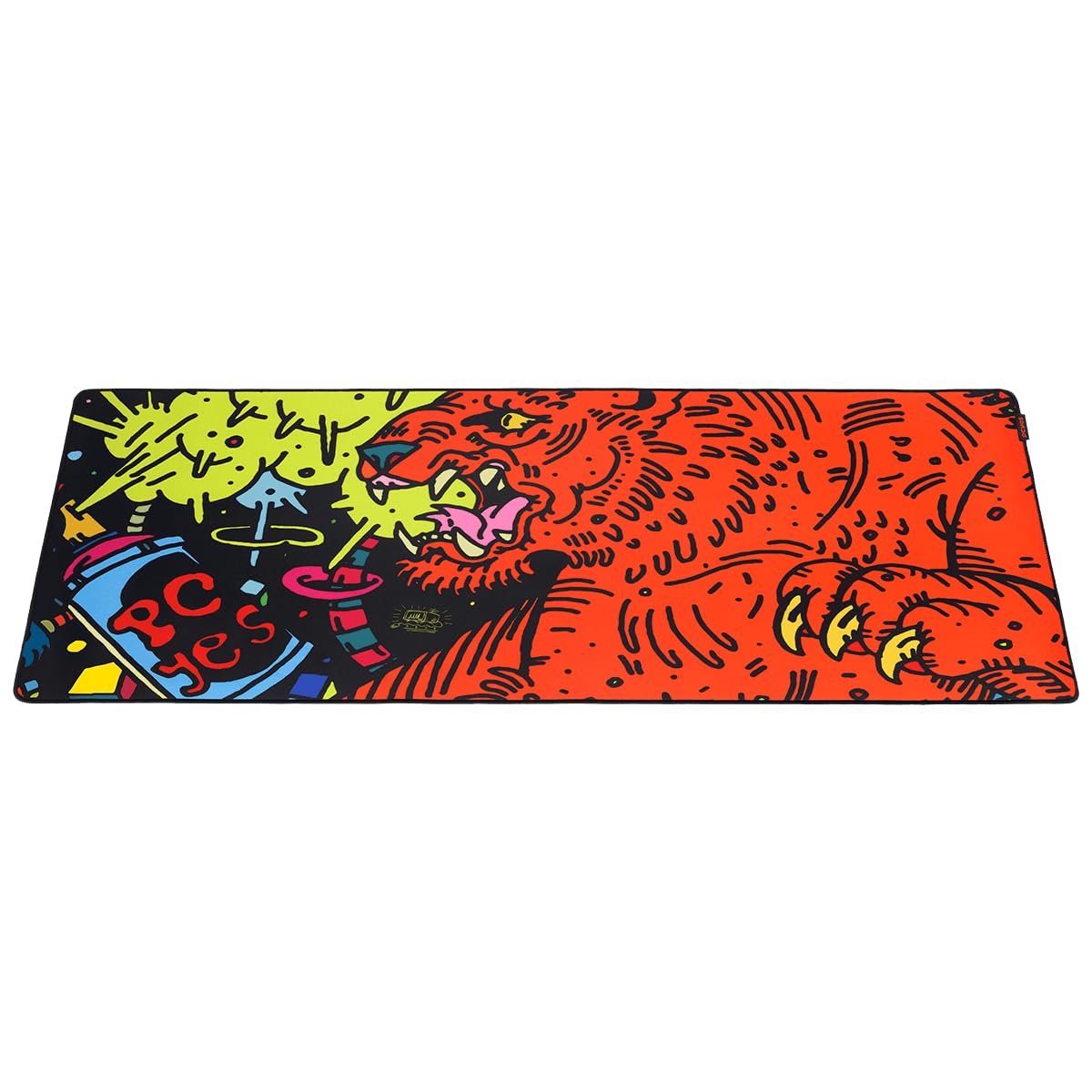 MOUSE PAD GAMER PCYES TIGER EXTENDED - 900 X 420MM - PMT90X42