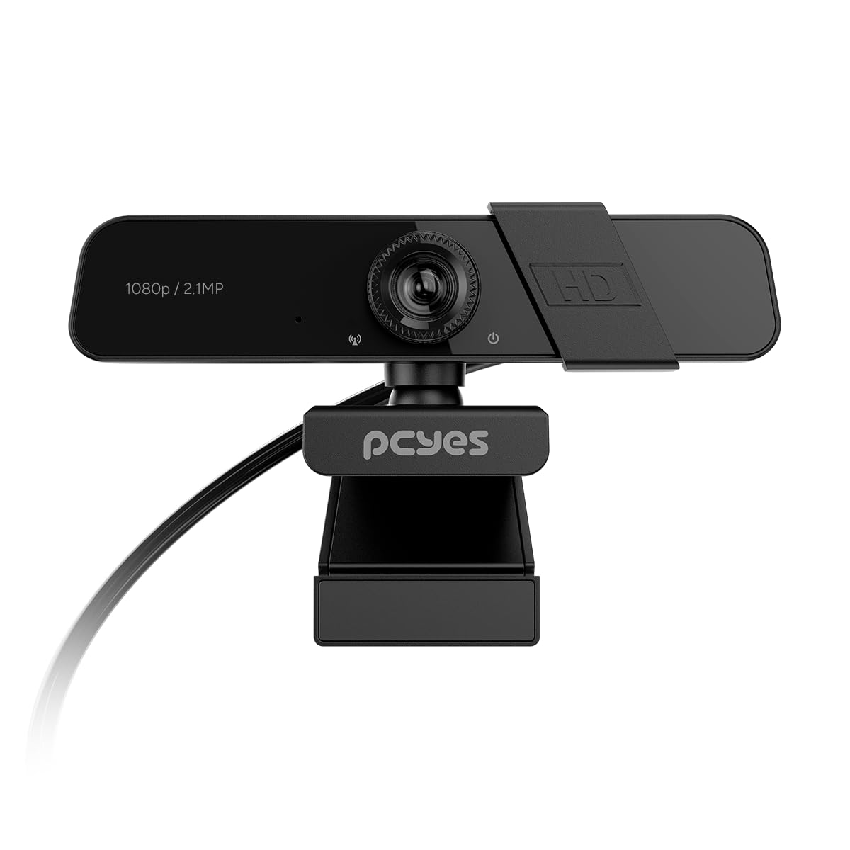 WEBCAM PCYES RAZA FHD-04 FULL HD 1080P 1920x1080 COM MICROFONE | RZFHD04