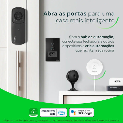 Fechadura Inteligente de sobrepor MFR 2040 - Palma da Mão