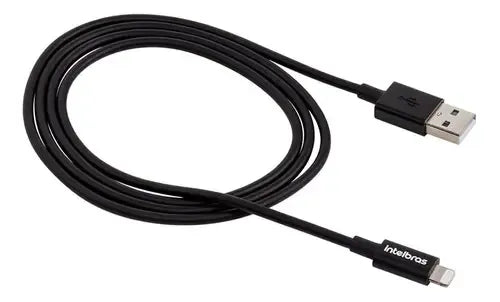 CABO USB LIGHTNING 1.2M PVC PRETO EUAL12PP (APPLE)