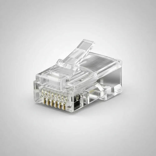 Conector CONEX 1000 RJ45 Cat5e c/ 50 un. Transparente Intelbras