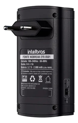 FONTE NOBREAK MIBO C/ BAT 5V 1A - EFB 0501