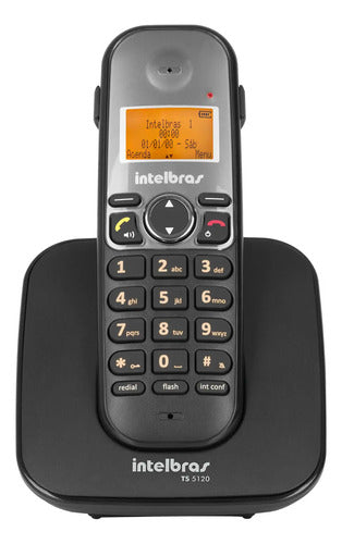 TELEFONE SEM FIO TS 5121 RAMAL PRETO