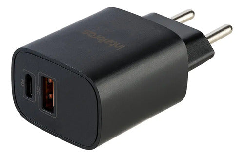 FONTE - CONVERSOR AC/DC FONTE USB EC11 POWER 20W PRETO