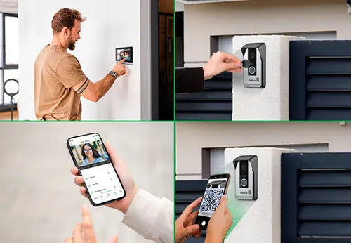 Video Porteiro Residencial IP Wi-FI MVW 7070+