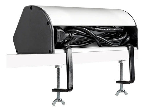 PROTETOR ELETRONICO 3 TOMADAS 2 USB P/BANCADA EPE 4003  INTELBRAS