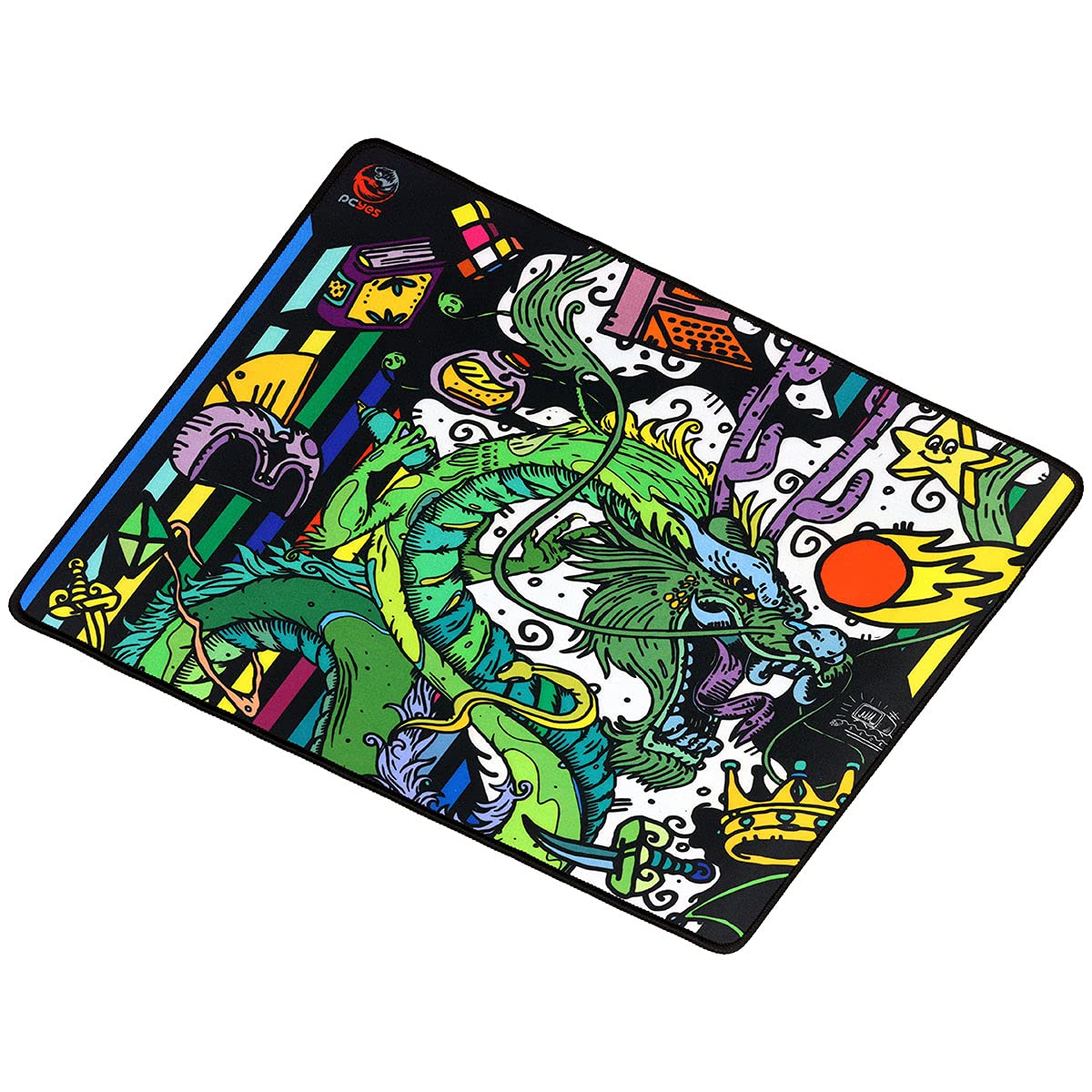 MOUSE PAD GAMER PCYES ANCIENT DRAGON MEDIUM - 500 X 400MM - PMA50X40