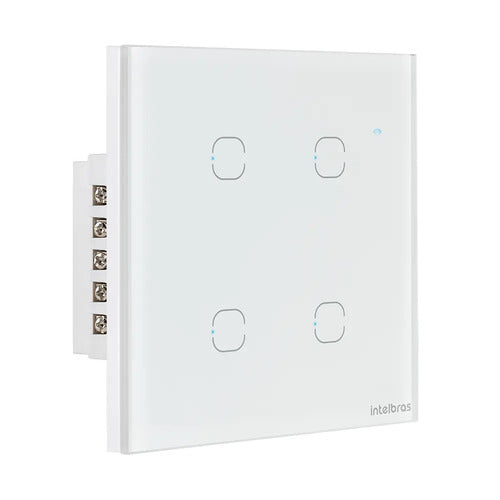 INTERRUPTOR TOUCH WI-FI 4 TECLAS EIW 1004 BR