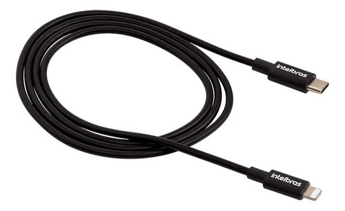 CABO USB-C - LIGHTNING 1,2M PVC PRETO EUCL 12PP