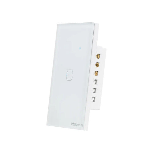 INTERRUPTOR TOUCH WI-FI 1 TECLA EIW 1001 BRANCO INTELBRAS