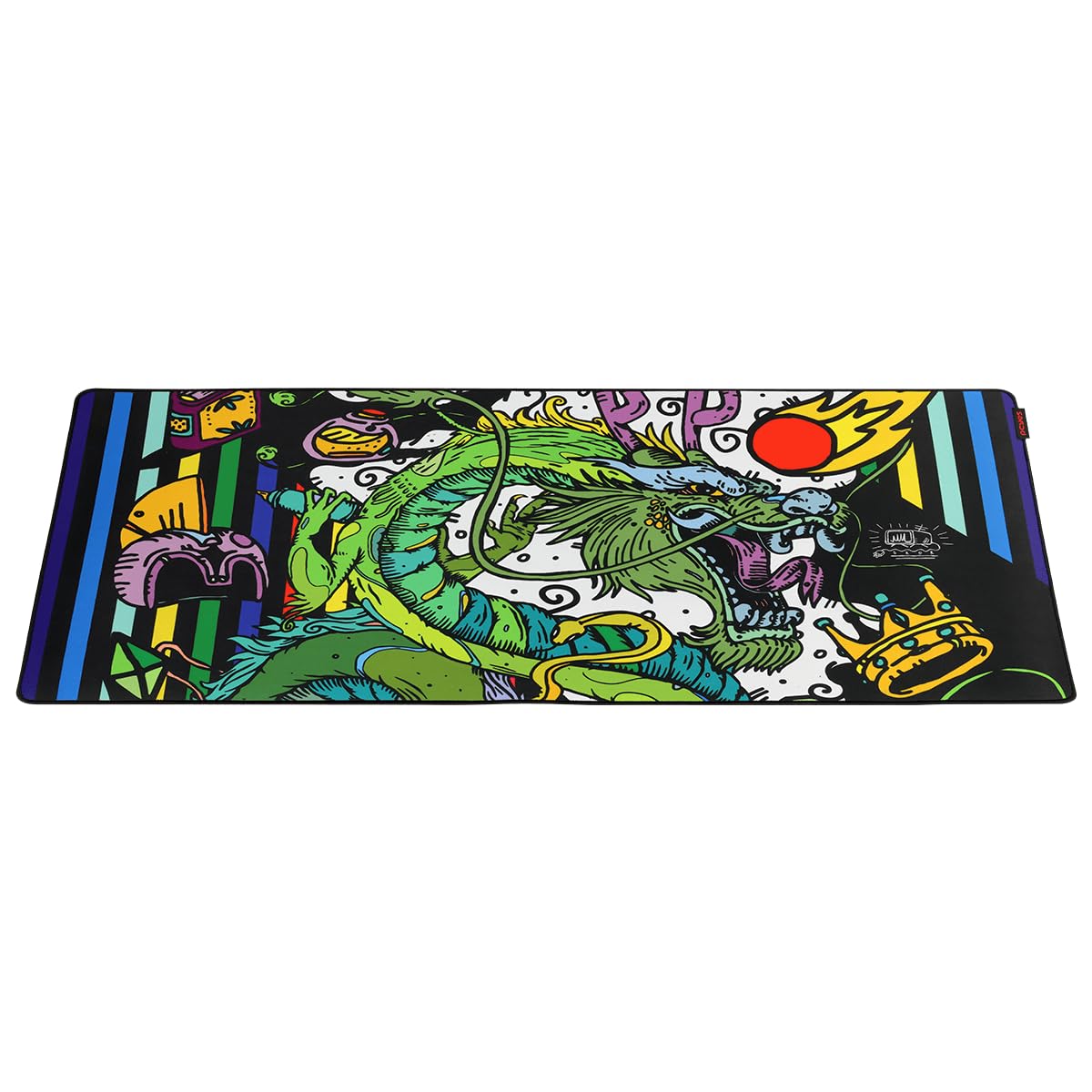 MOUSE PAD GAMER PCYES ANCIENT DRAGON EXTENDED - 900 X 420MM - PMA90X42