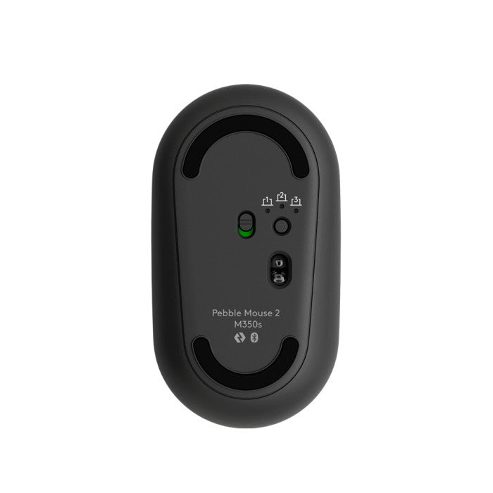 MOUSE SEM FIO LOGITECH PEBBLE MOUSE 2 M350S GRAFITE 910-007049