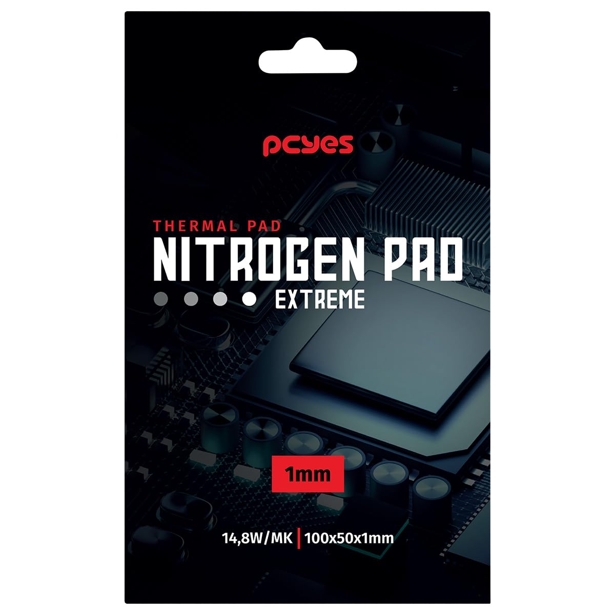 THERMAL PAD PCYES NITROGEN EXTREME 100 X 50 X 1,0MM 14,8W/MK | PCYNPE10148