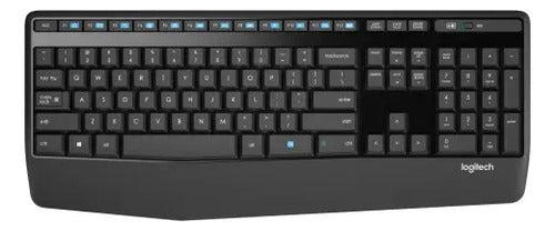 COMBO TECLADO E MOUSE SEM FIO LOGITECH MK345 USB CINZA ABNT2 920-007821