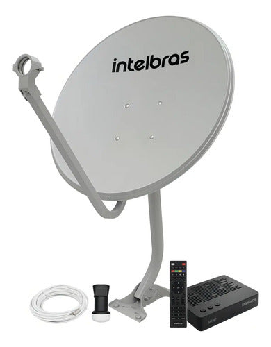 Receptor Digital de TV Via Satélite SAT 800 Preto Intelbras