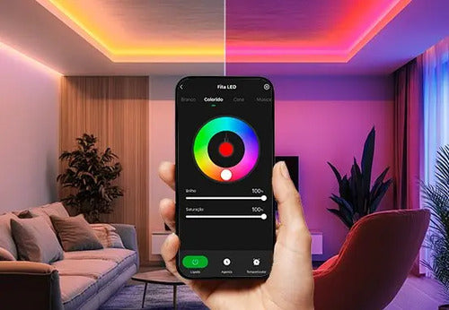 Fita LED Inteligente Wi-Fi 5 metros EFLS 6050 Intelbras