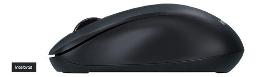 MOUSE INTELBRAS MSI50 -SEM FIO PRETO BLISTER