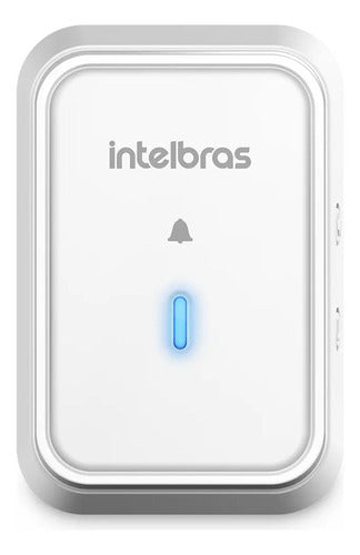 Campainha Sem Fio Com Bateria CIB 101S Branca