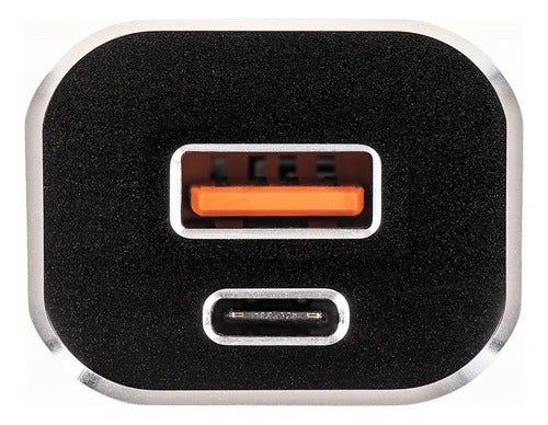 CARREGADOR VEICULAR USB UNIVERSAL ECV11 POWER 38W