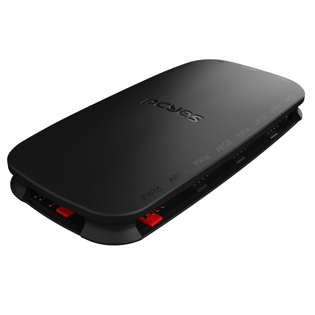 CONTROLADOR DE FAN PCYES LIGHT CORE BLACK VULCAN 9 PORTAS PWM + ARGB - PELC9PVBR