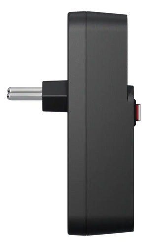 ADAPTADOR DE 2 TOMADAS E 2 USB - EAC 202 PT