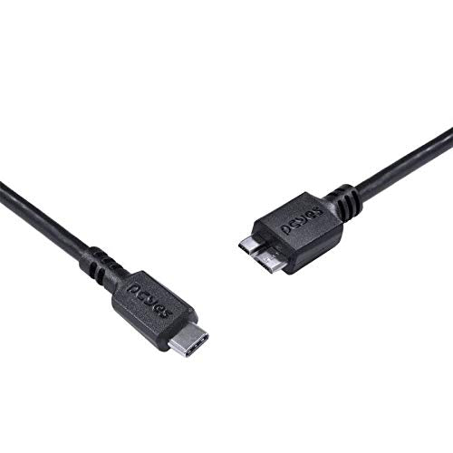 CABO P/ HD EXTERNO USB C MACHO P/ MICRO USB B 3.0 - 1 METRO - P3UCMBP-1
