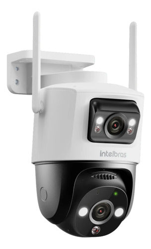 Câmera Externa Wi-Fi 3MP 360° Full Color iM9+ Com SD 64gb
