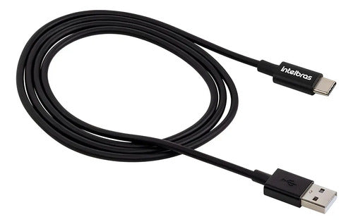Cabo USB-C 1,2m PVC EUAC 12PP Preto