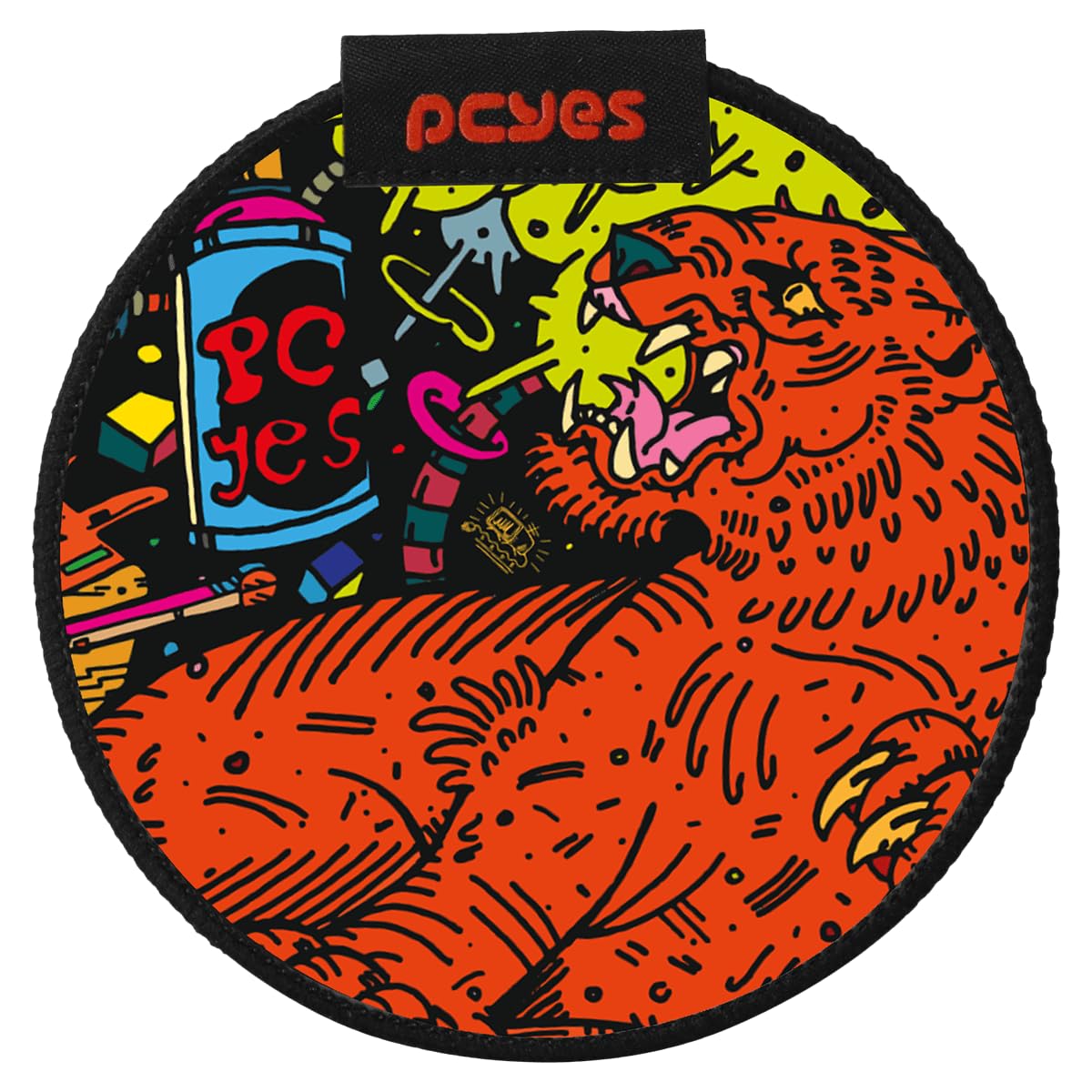 MOUSE PAD GAMER PCYES TIGER EXTENDED - 900 X 420MM - PMT90X42