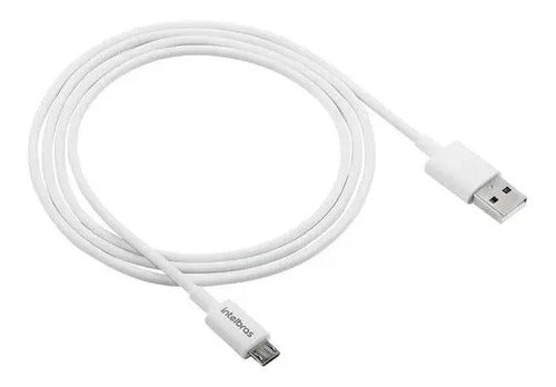 CABO USB MICRO B 1.2M PVC BRANCO EUAB12PB