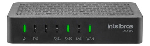 ADAPTADOR P/ TELEFONE VOIP ATA 200
