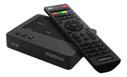 Receptor Digital de TV Via Satélite SAT 800 Preto Intelbras