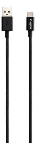 Cabo USB-C 1,2m PVC EUAC 12PP Preto