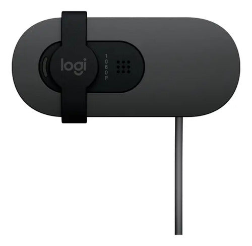 WEBCAM FULL HD LOGITECH BRIO 100, 1080P USB GRAFITE 960-001586