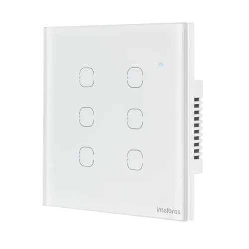 INTERRUPTOR TOUCH WI-FI 6 TECLAS EIW 1006 BR