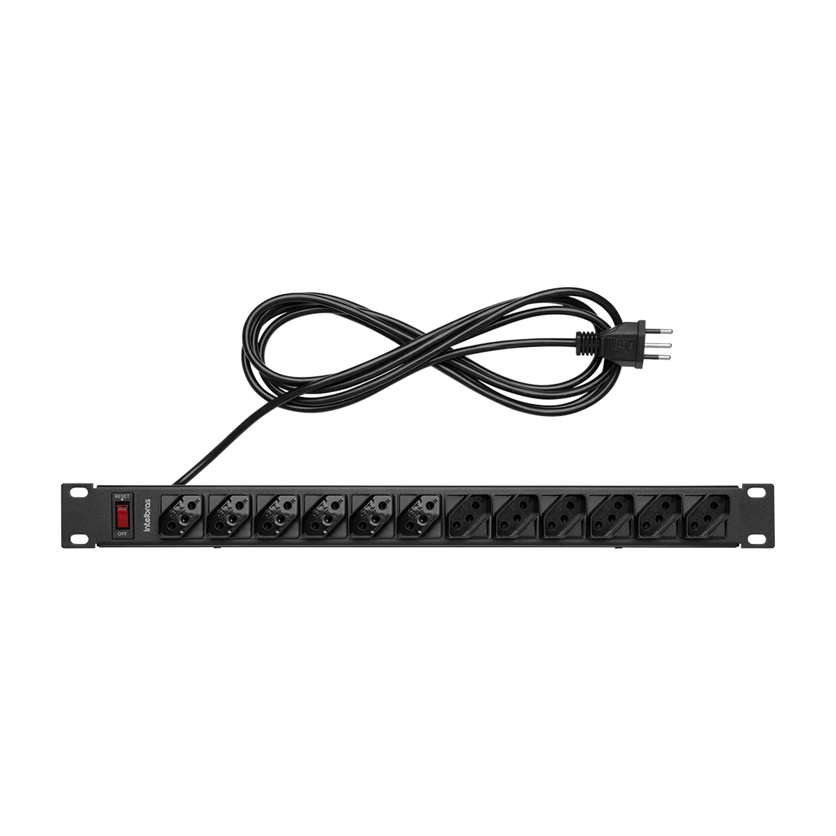 PROTETOR ELETRONICO C 12 TOMADAS P RACK - EPR 212+