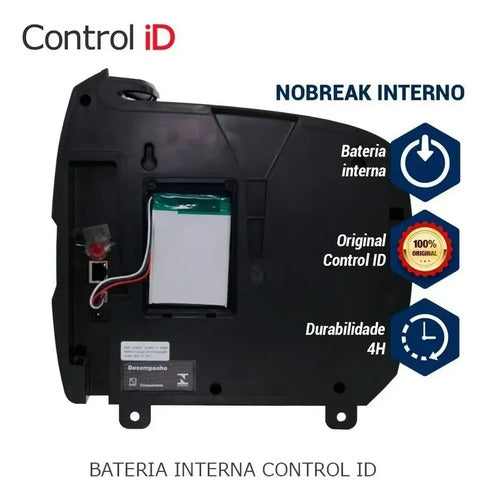 Bateria Nobreak para Relógio de Ponto Control ID IDClass
