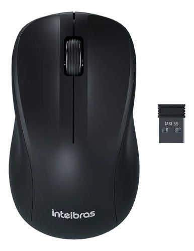 Mouse Sem Fio MSI 55 Preto Intelbras