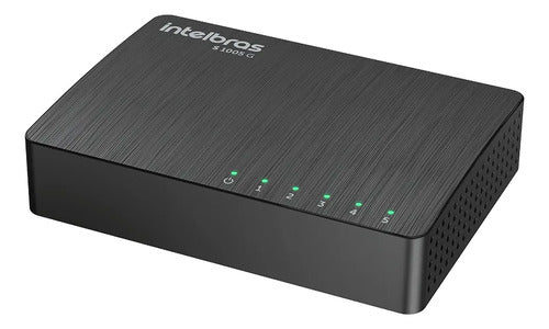 SWITCH INTELBRAS 5P SKD S1005G NAO GERENCIAVEL PRETO