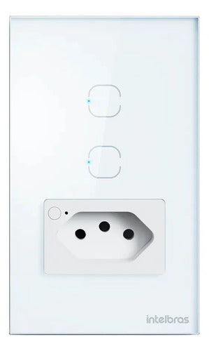 TOMADA SIMPLES 10A E 2 TECLAS WI-FI ETW 1021 BR