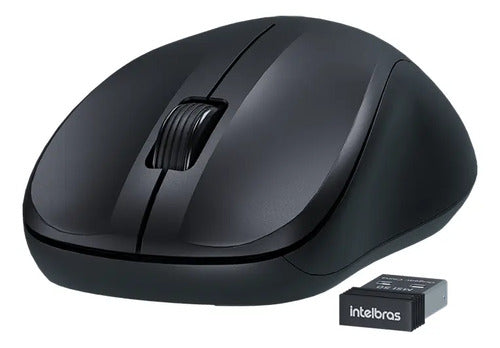 MOUSE INTELBRAS MSI50 -SEM FIO PRETO BLISTER