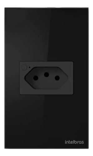 Tomada Inteligente Wi-Fi ETS 1001 Preto