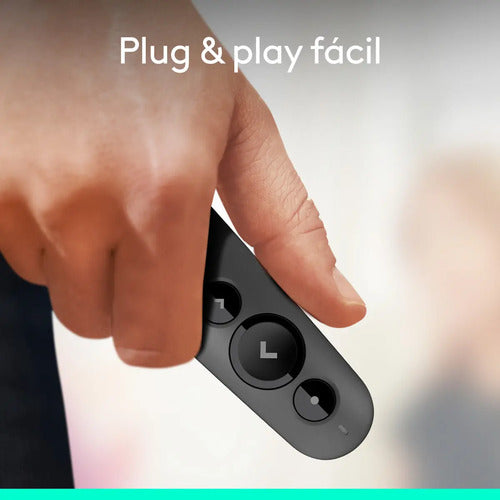 APRESENTADOR SEM FIO LOGITECH R500S GRAFITE